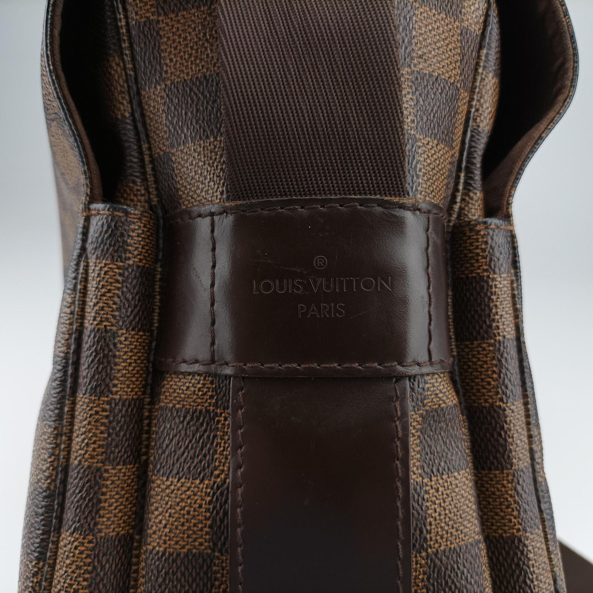 Pre-owned Louis Vuitton NAVIGLIO EBENE Damier Canvas N45255 shoulderbag | stylenewstar