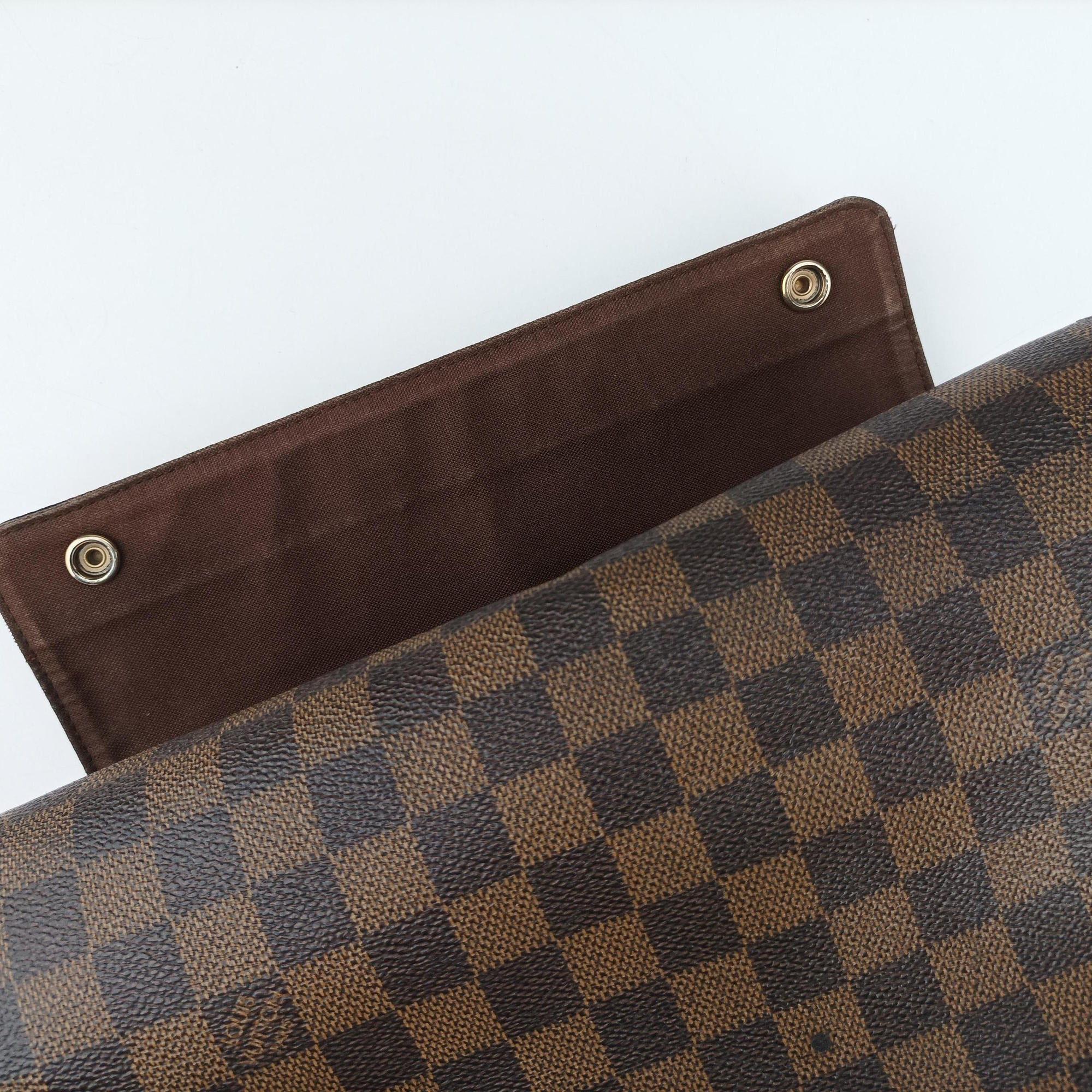Pre-owned Louis Vuitton NAVIGLIO EBENE Damier Canvas N45255 shoulderbag | stylenewstar