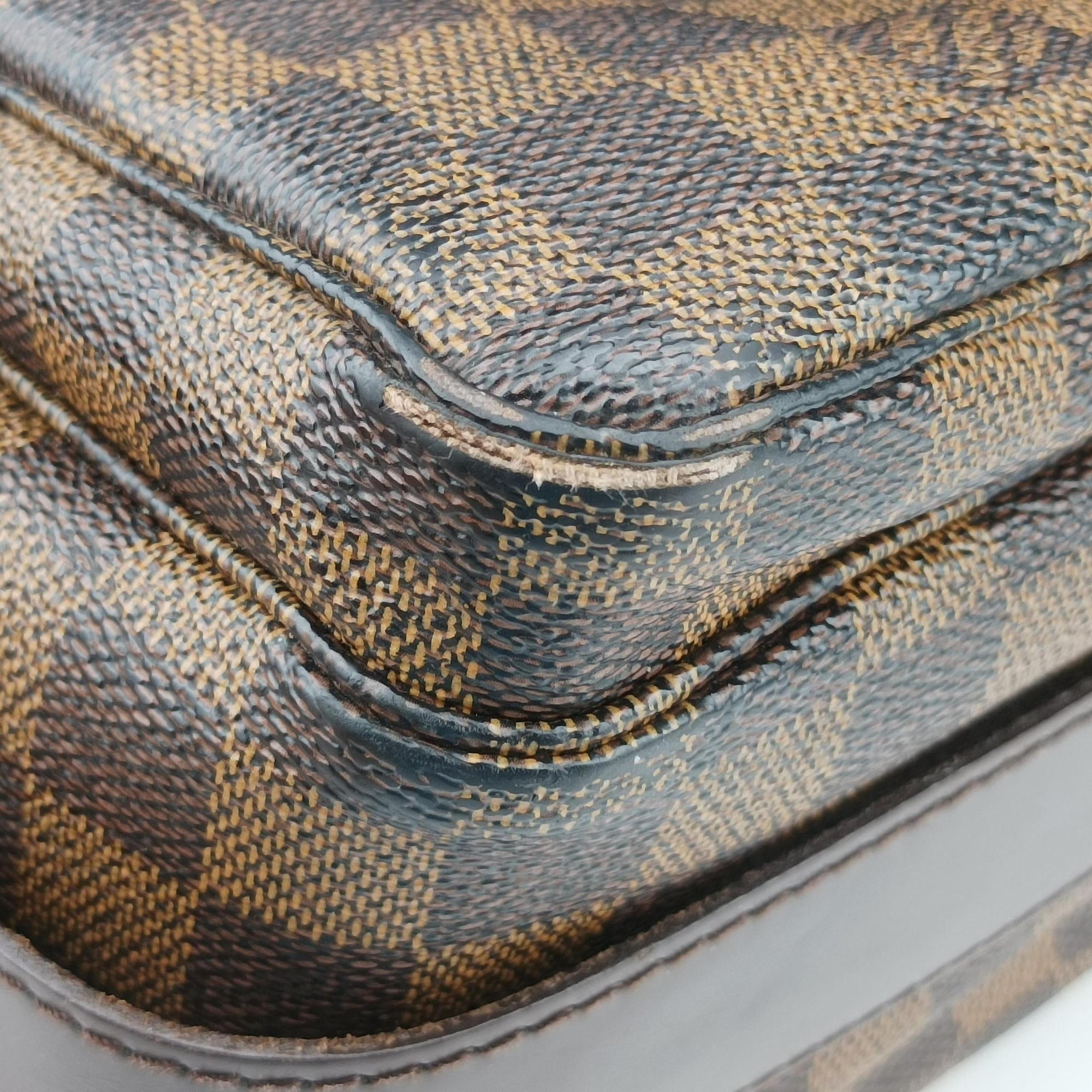 Pre-owned Louis Vuitton NAVIGLIO EBENE Damier Canvas N45255 shoulderbag | stylenewstar