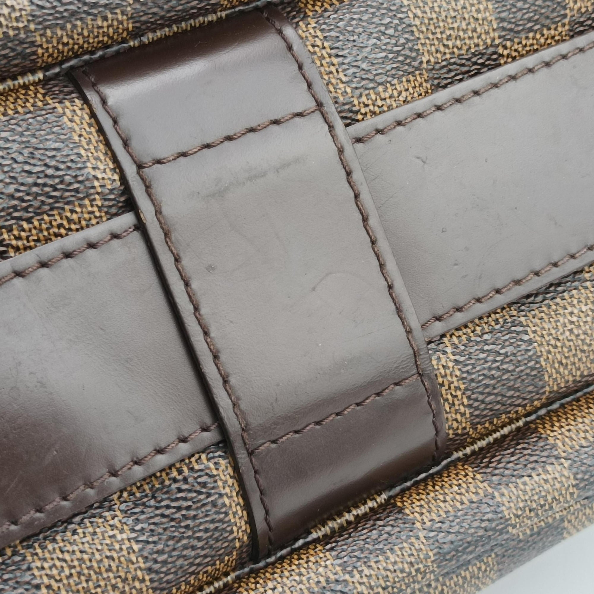 Pre-owned Louis Vuitton NAVIGLIO EBENE Damier Canvas N45255 shoulderbag | stylenewstar