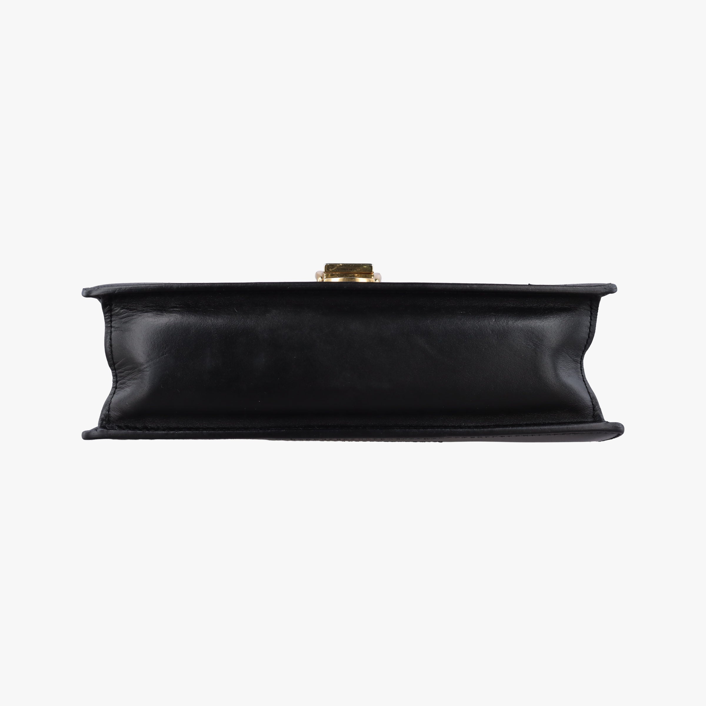 Pre-owned Gucci Sylvie Black Leather 421882 shoulderbag | stylenewstar