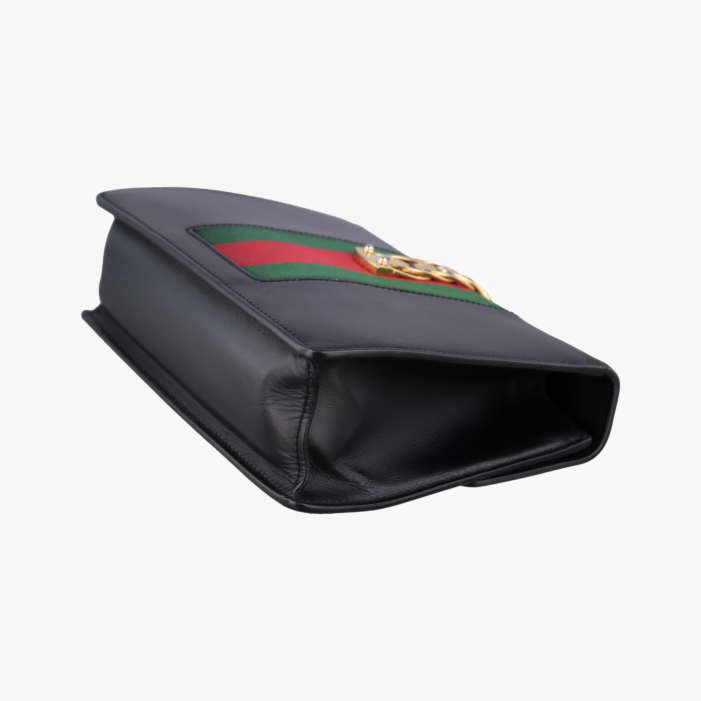 Pre-owned Gucci Sylvie Black Leather 421882 shoulderbag | stylenewstar