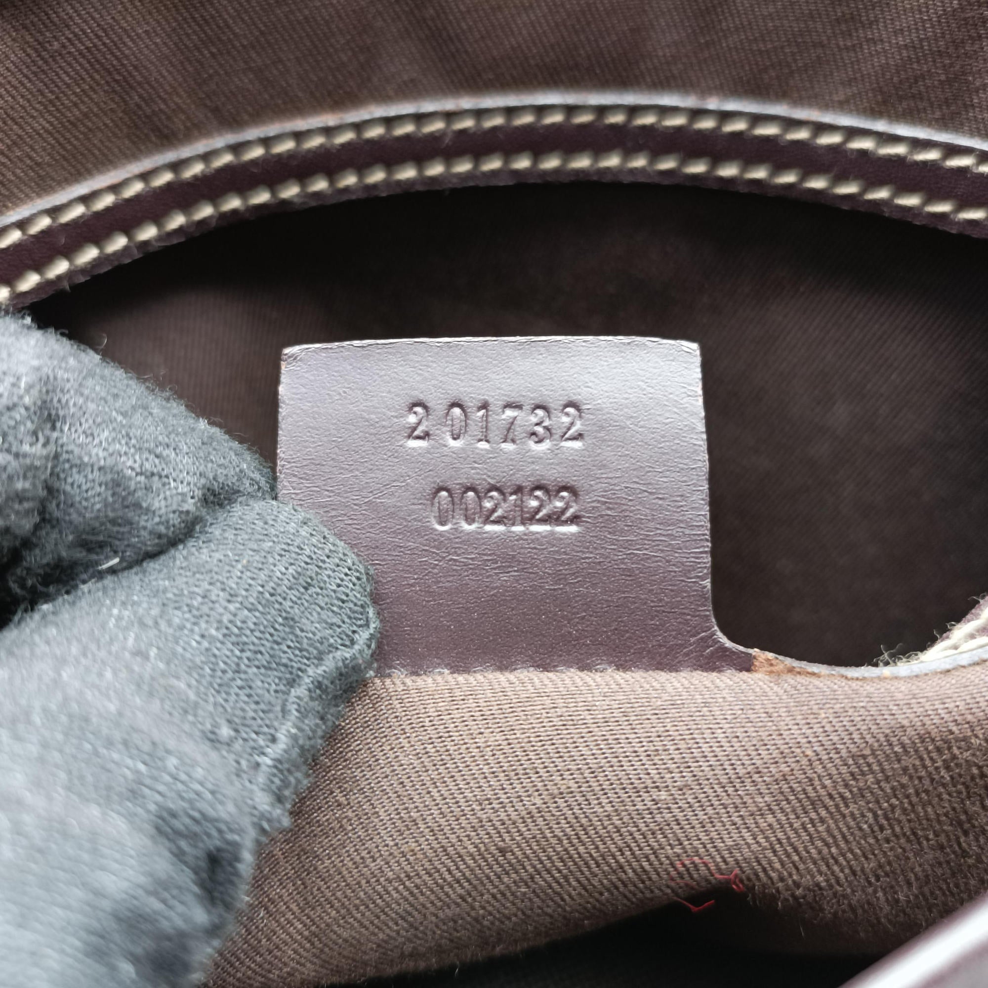 Pre-owned Gucci GG Plus Messenger Brown PVC coated canvas×Leather 201732 shoulderbag | stylenewstar