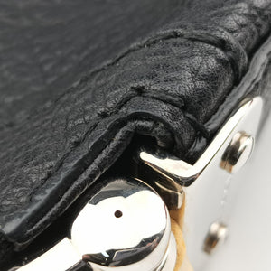 Secondhand Gucci Bamboo Bar Hobo Black Leather 257090 handbag | stylenewstar