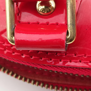 Vintage Louis Vuitton Alma BB CERISE Vernis M90174 shoulderbag | stylenewstar