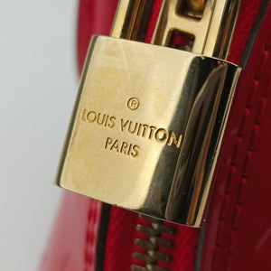 Vintage Louis Vuitton Alma BB CERISE Vernis M90174 shoulderbag | stylenewstar