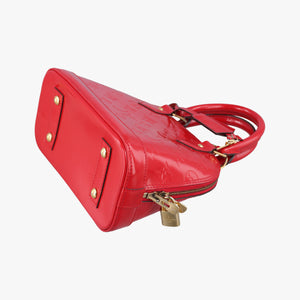 Vintage Louis Vuitton Alma BB CERISE Vernis M90174 shoulderbag | stylenewstar