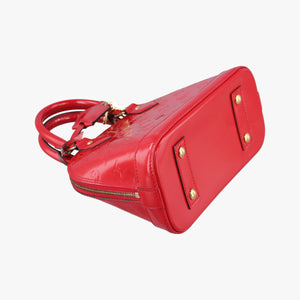 Vintage Louis Vuitton Alma BB CERISE Vernis M90174 shoulderbag | stylenewstar