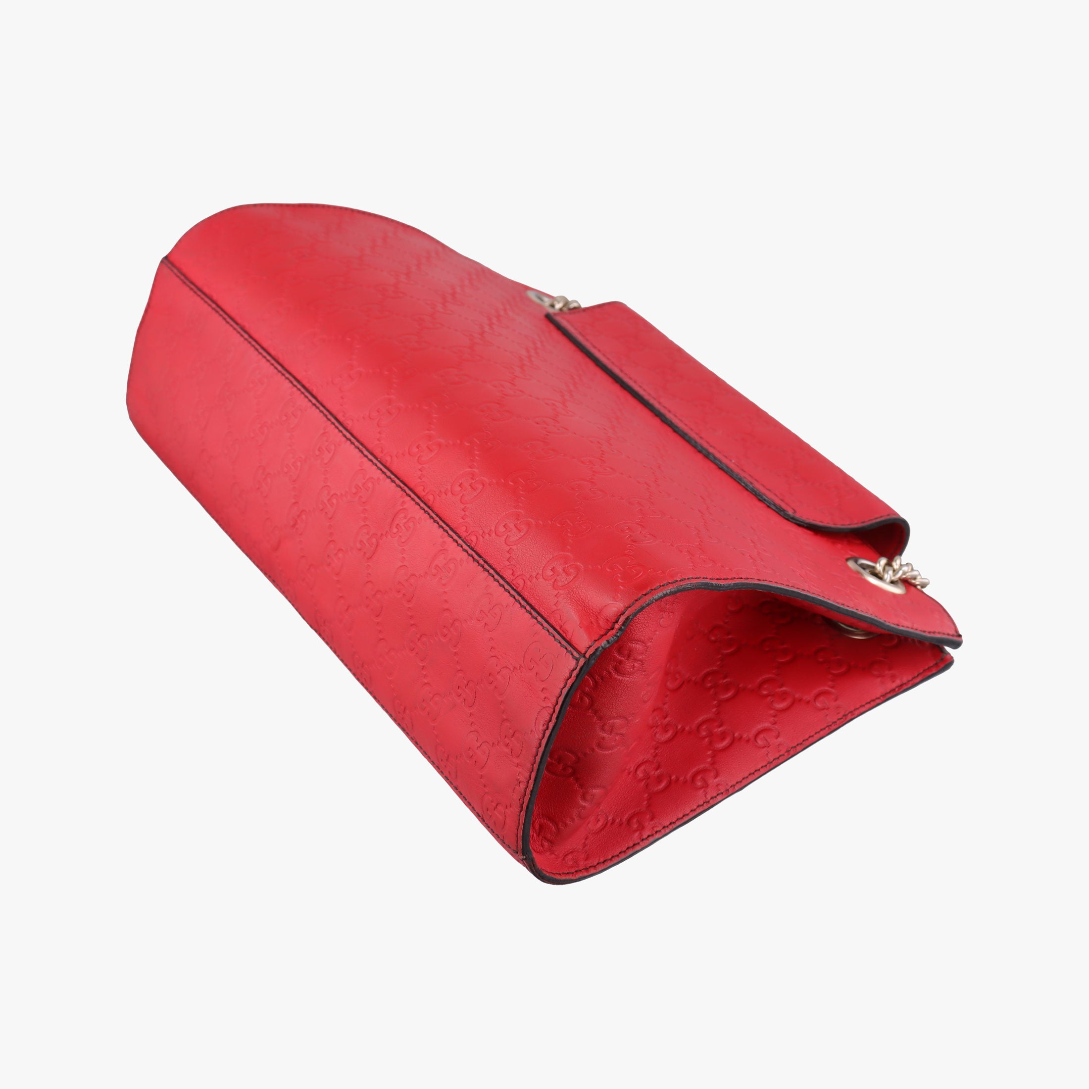 Secondhand Gucci Emily Red Leather 295403 shoulderbag | stylenewstar