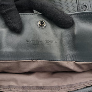 Secondhand Bottega Veneta Intrecciato Shopper Acatl Grey lambskin  shoulderbag | stylenewstar