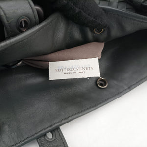 Secondhand Bottega Veneta Intrecciato Shopper Acatl Grey lambskin  shoulderbag | stylenewstar