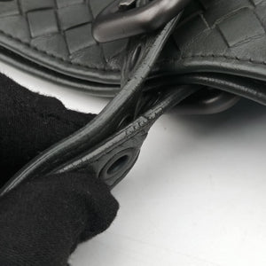 Secondhand Bottega Veneta Intrecciato Shopper Acatl Grey lambskin  shoulderbag | stylenewstar