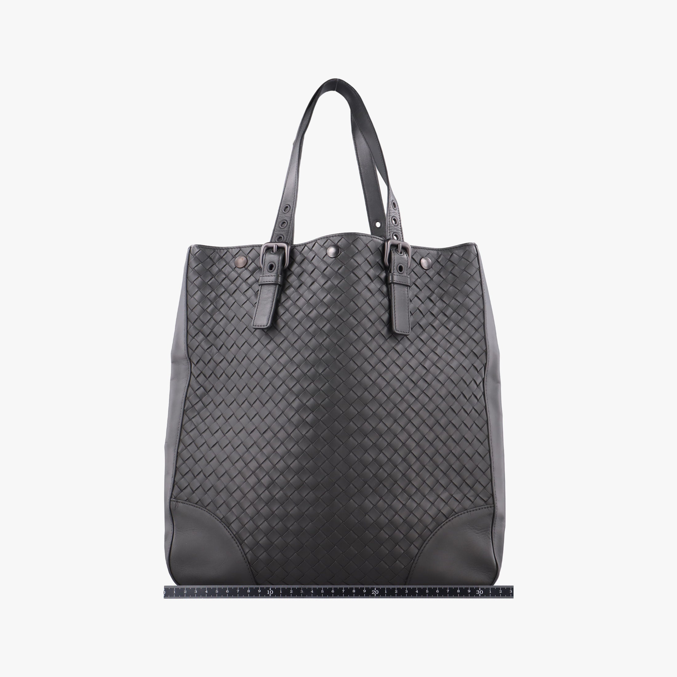 Secondhand Bottega Veneta Intrecciato Shopper Acatl Grey lambskin  shoulderbag | stylenewstar