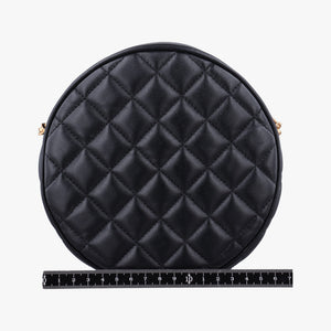 Pre-owned VERSACE Medusa Black Leather  shoulderbag | stylenewstar