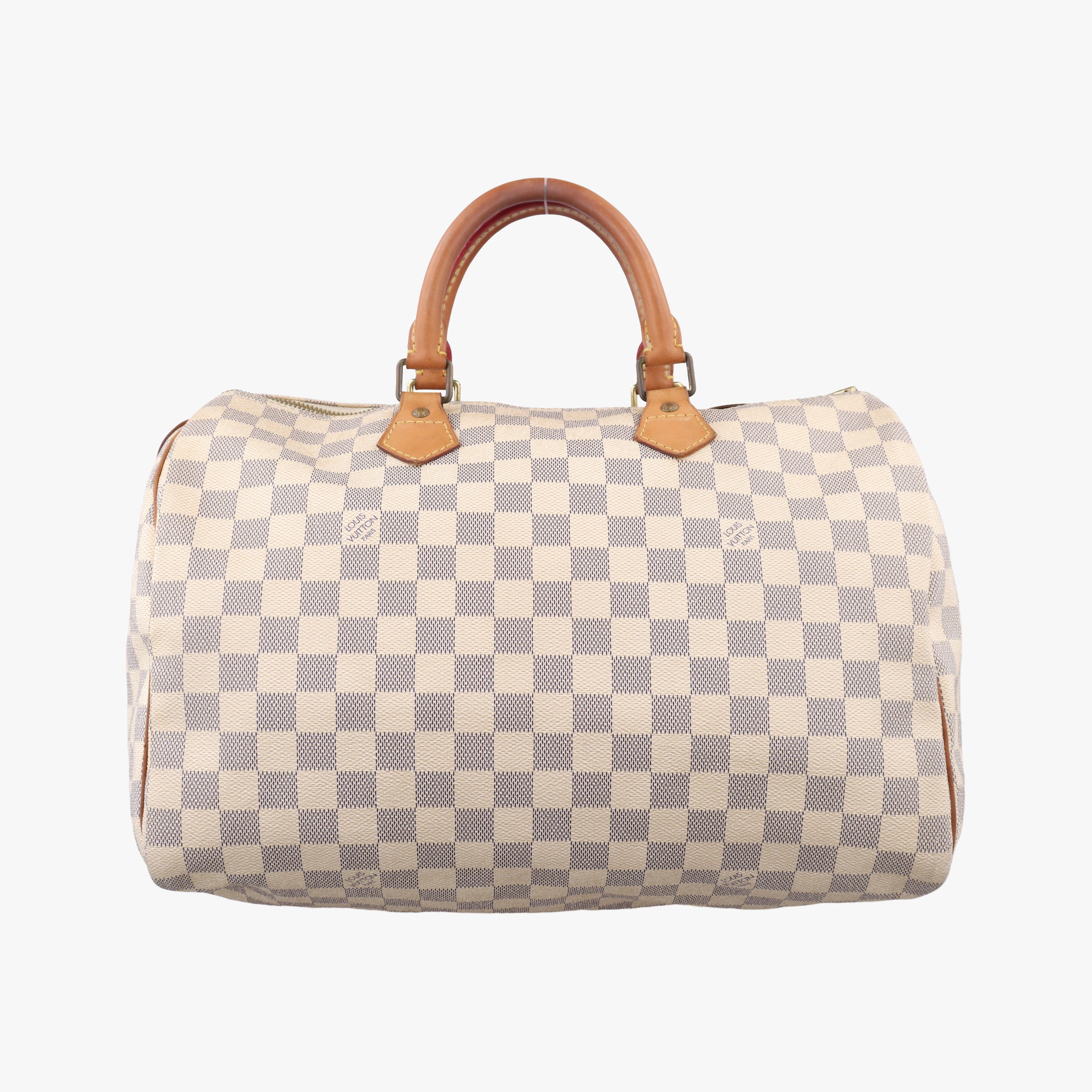 Pre-owned Louis Vuitton Speedy 35 Azur Damier Canvas N41535 handbag | stylenewstar