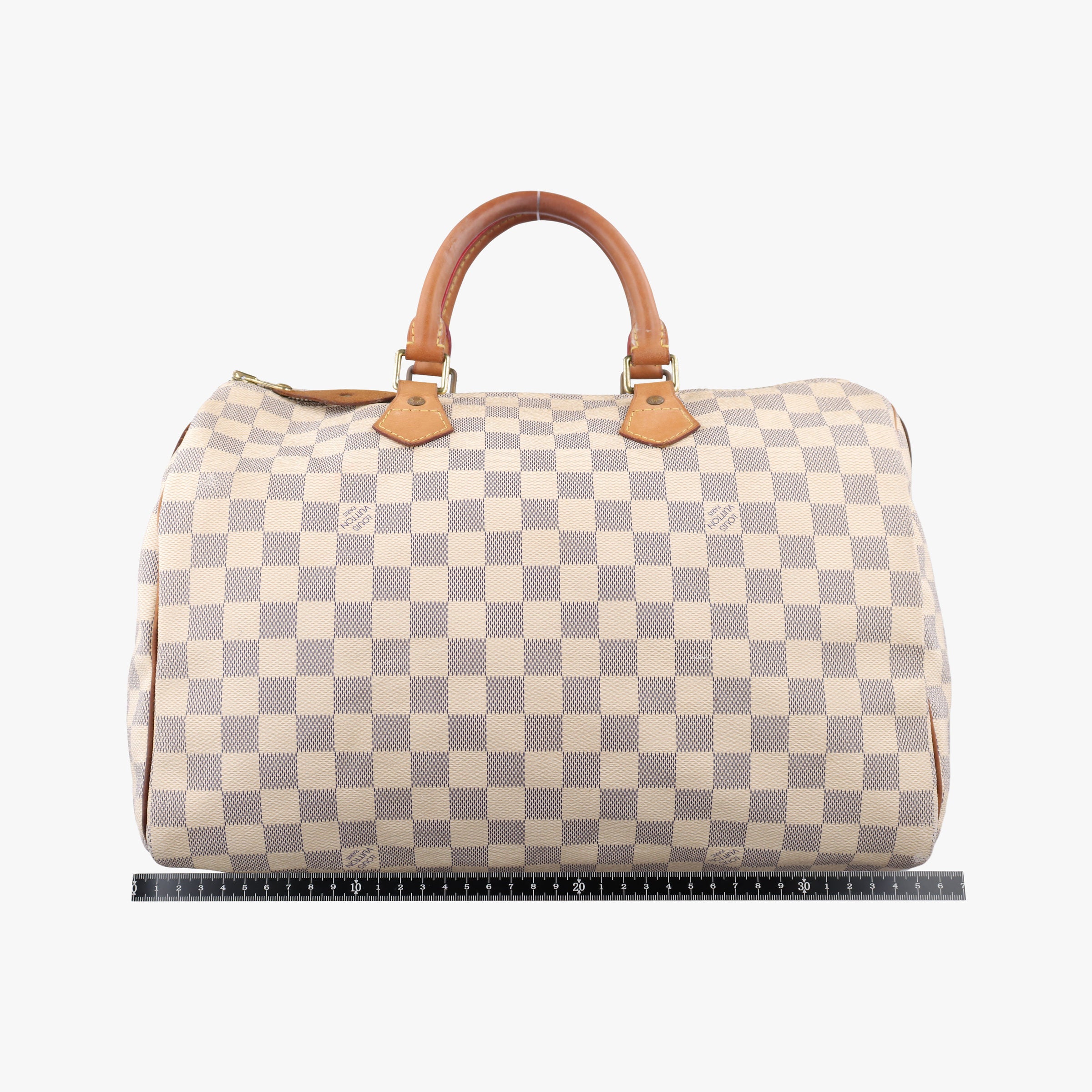 Pre-owned Louis Vuitton Speedy 35 Azur Damier Canvas N41535 handbag | stylenewstar