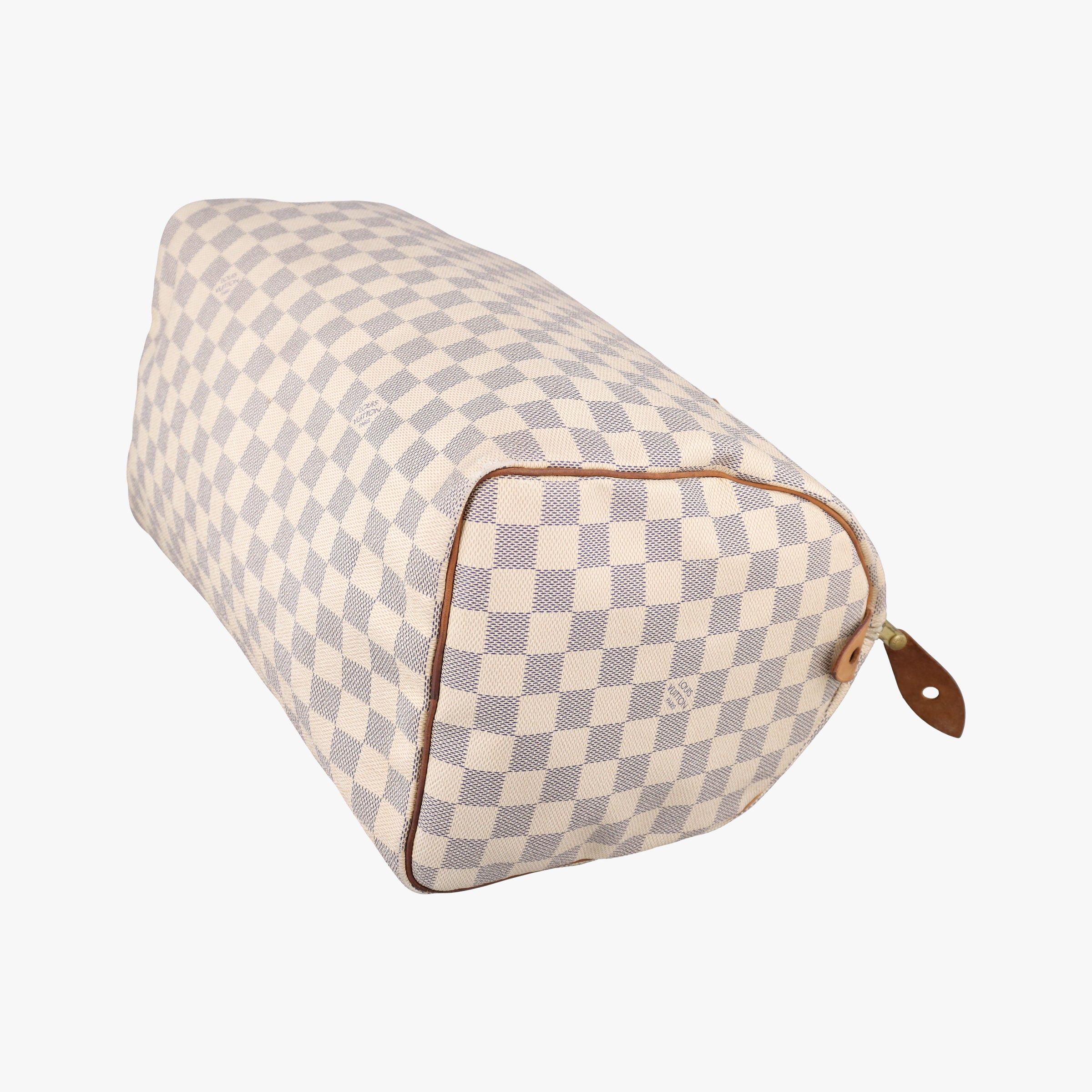 Pre-owned Louis Vuitton Speedy 35 Azur Damier Canvas N41535 handbag | stylenewstar