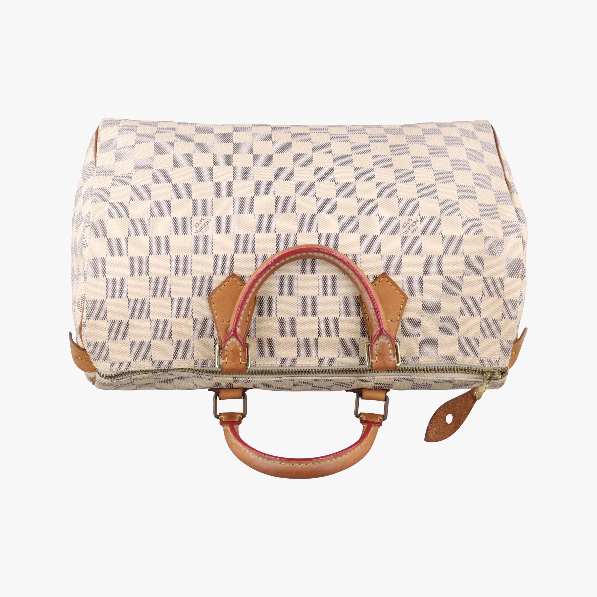 Pre-owned Louis Vuitton Speedy 35 Azur Damier Canvas N41535 handbag | stylenewstar