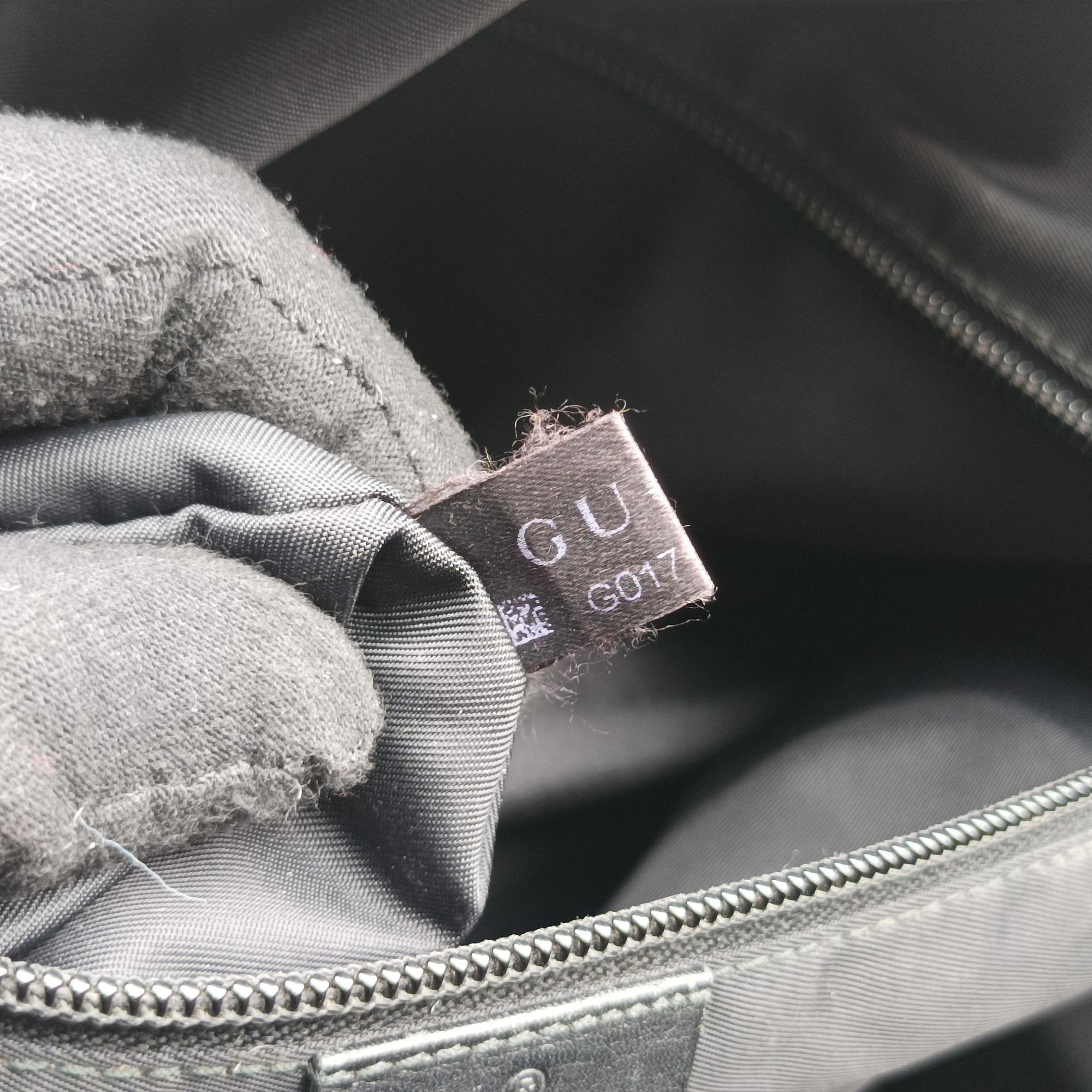 Pre-owned Gucci GG Plus GG Supreme Black PVC coated canvas x Leather 337081 handbag | stylenewstar