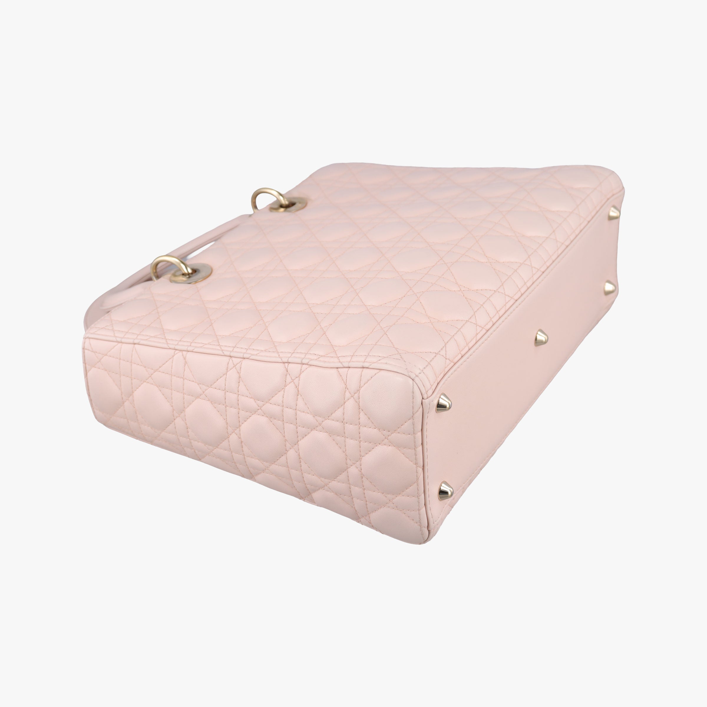 Vintage Christian Dior Lady Dior Pink lambskin  shoulderbag | stylenewstar
