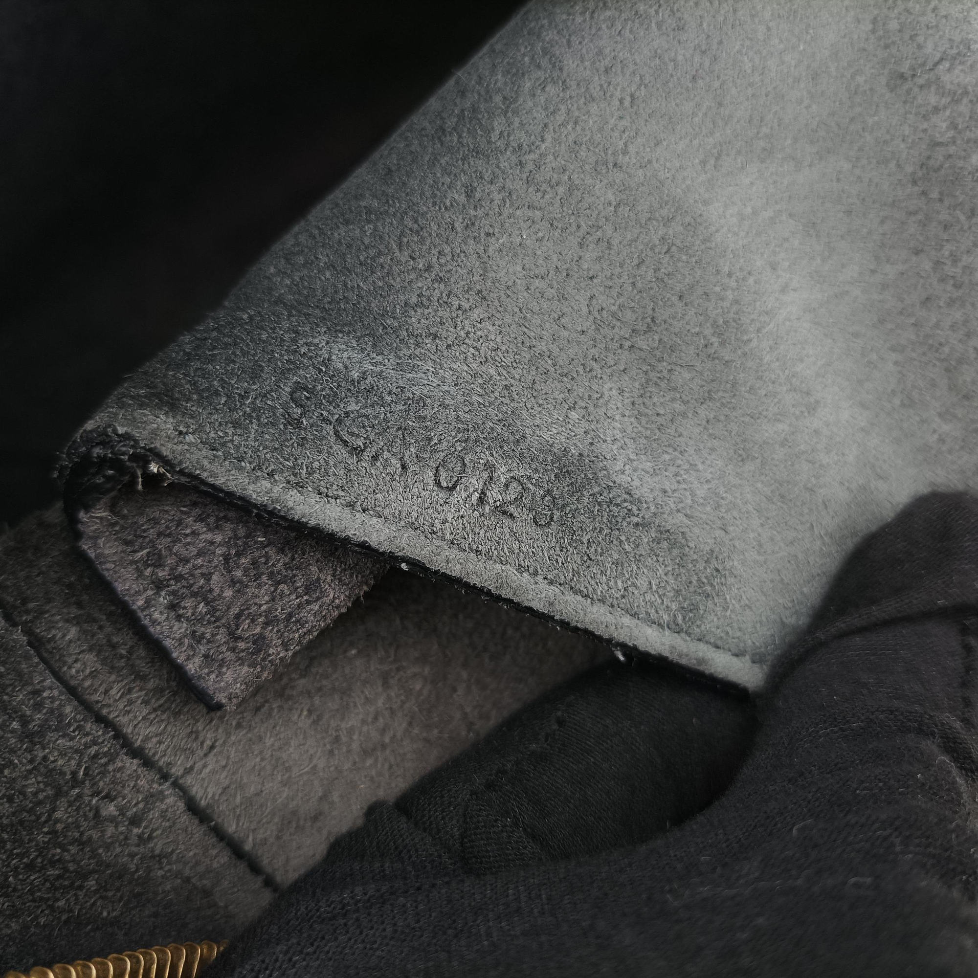 Pre-owned Celine Belt Mini Grey Leather  handbag | stylenewstar