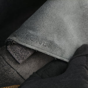 Pre-owned Celine Belt Mini Grey Leather  handbag | stylenewstar