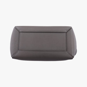 Pre-owned Celine Belt Mini Grey Leather  handbag | stylenewstar