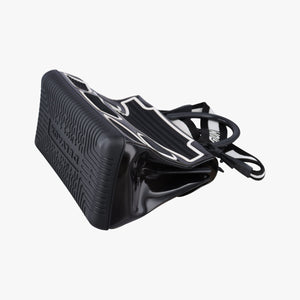 Pre-owned Delvaux Brillant Black x white Plastic  shoulderbag | stylenewstar
