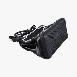 Pre-owned Delvaux Brillant Black x white Plastic  shoulderbag | stylenewstar