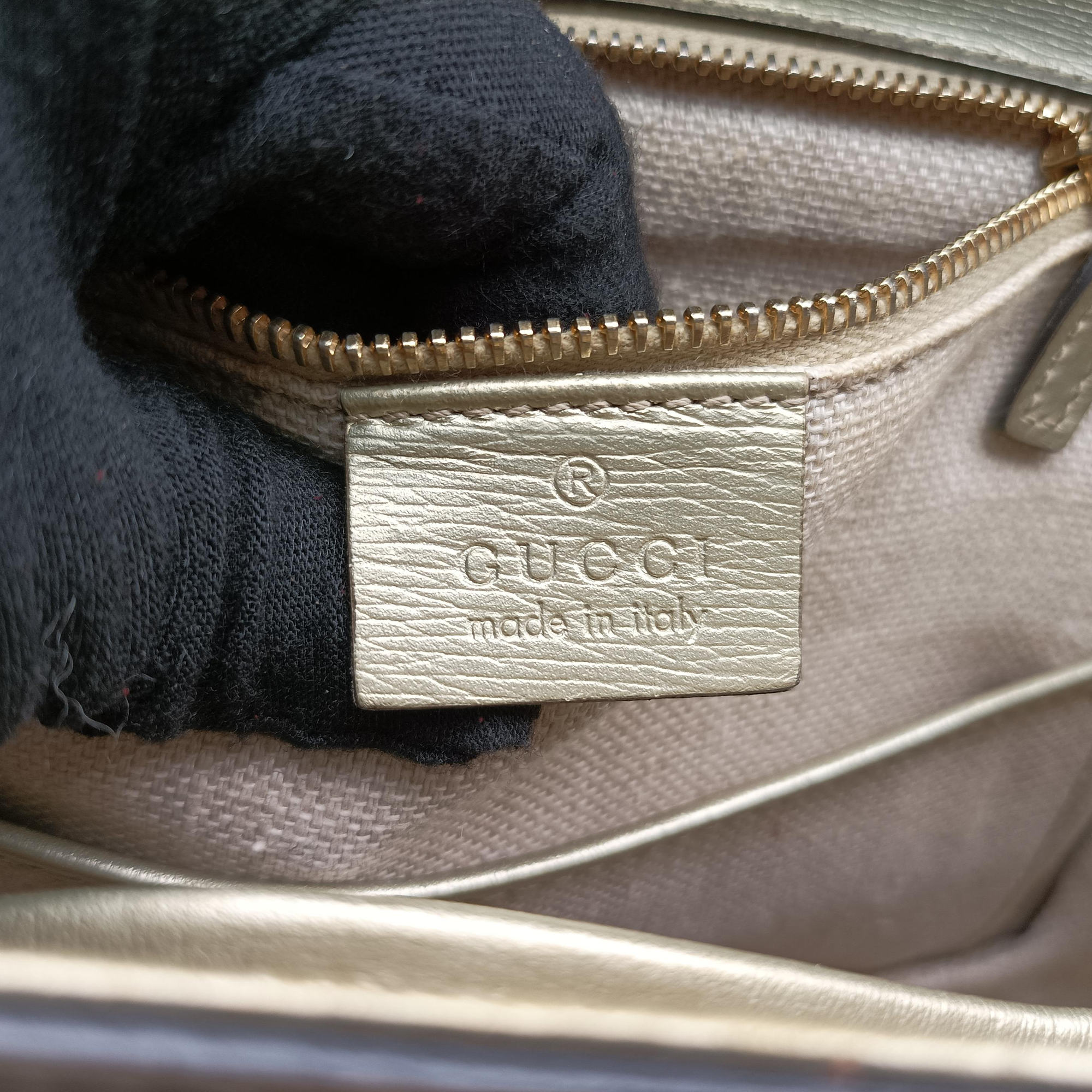 Pre-owned Gucci Bamboo Golden×Multicolour Leather 409398 shoulderbag | stylenewstar