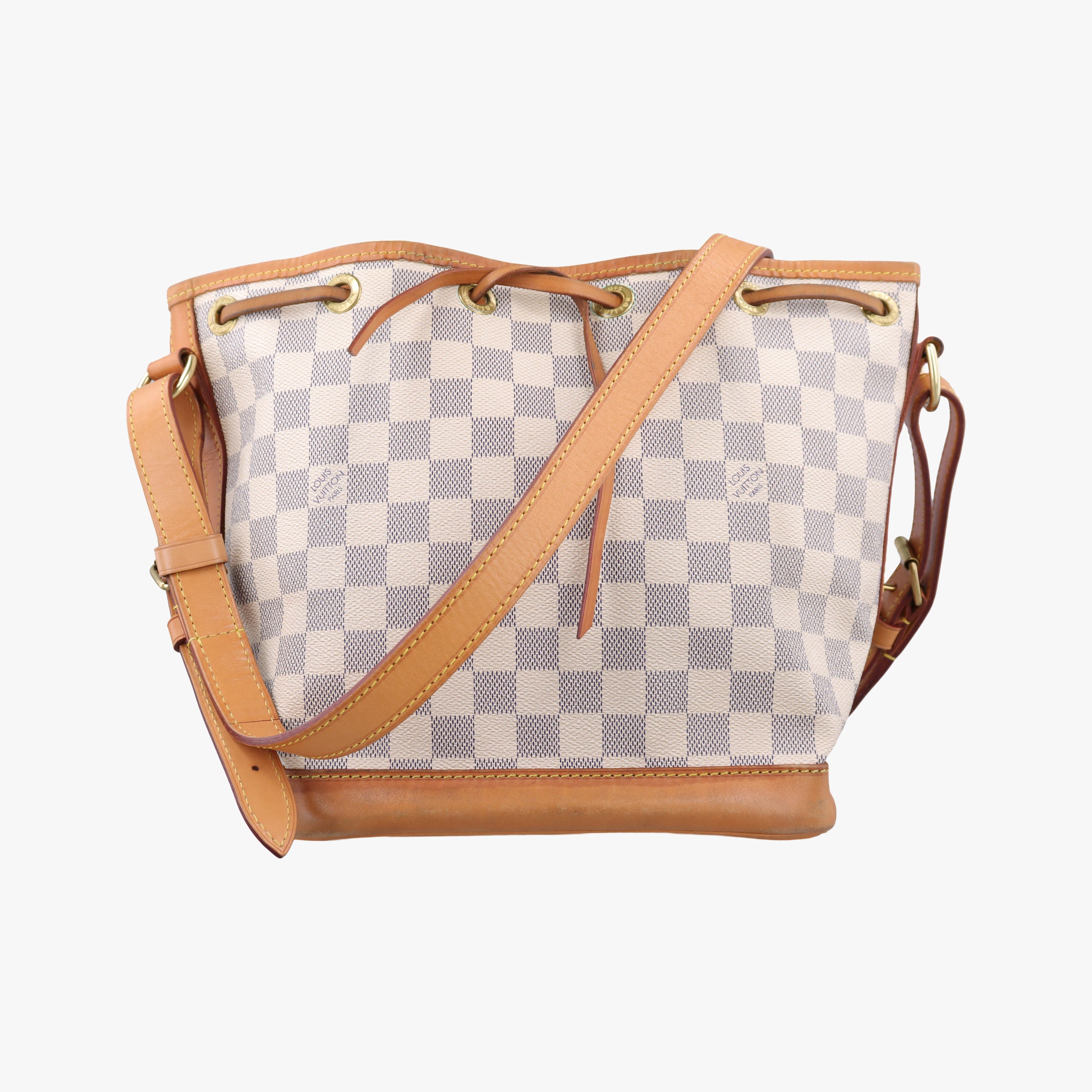Secondhand Louis Vuitton Noe BB AZUR Damier Canvas N41220 shoulderbag | stylenewstar