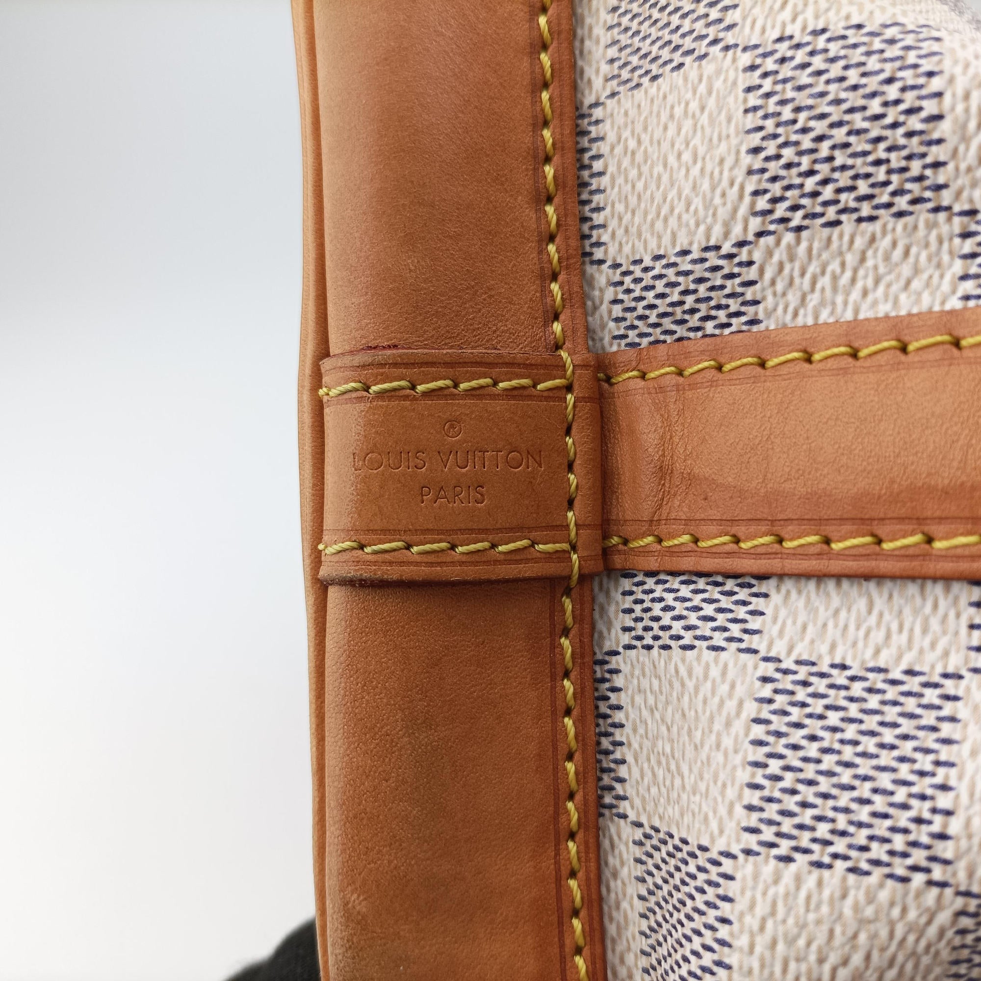 Secondhand Louis Vuitton Noe BB AZUR Damier Canvas N41220 shoulderbag | stylenewstar