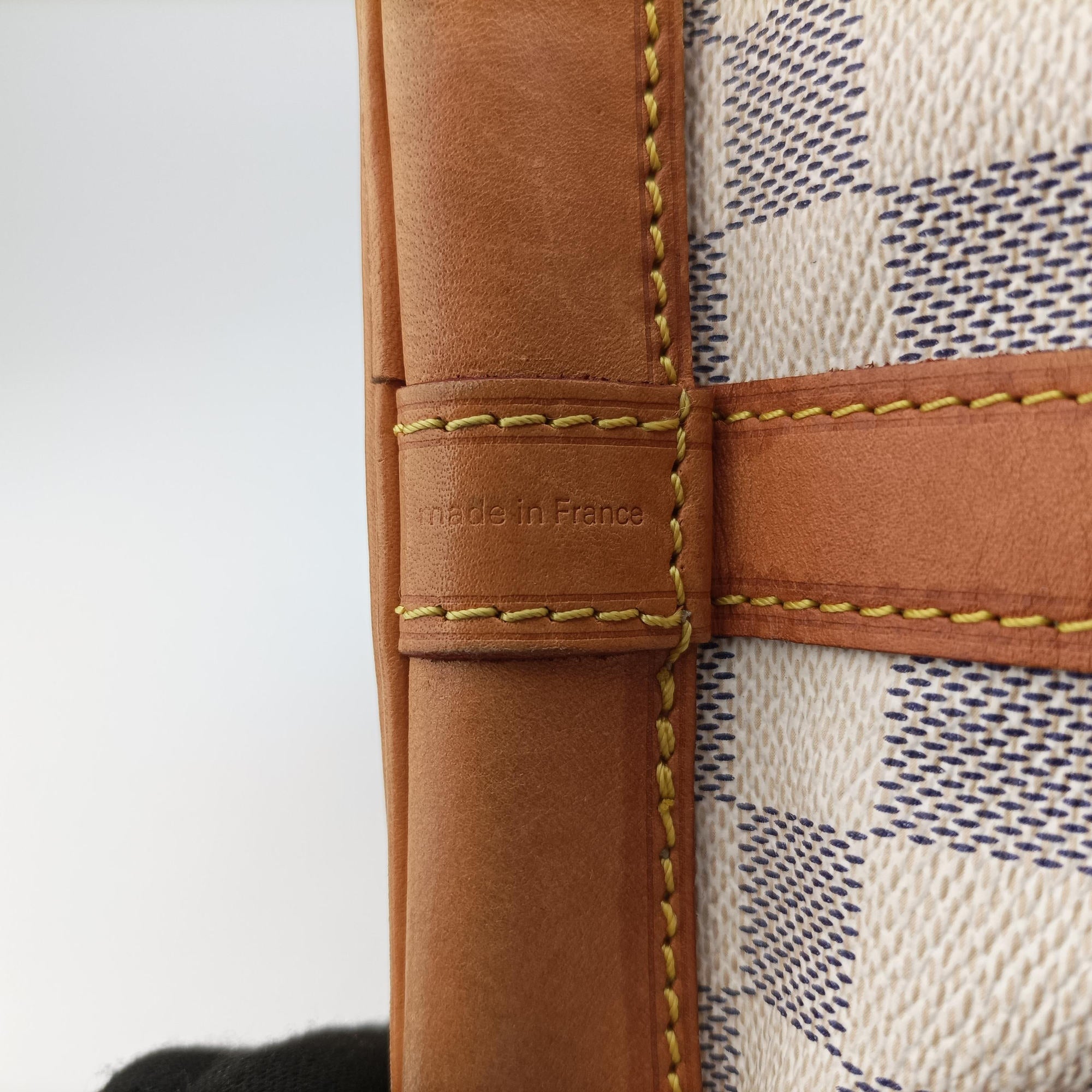 Secondhand Louis Vuitton Noe BB AZUR Damier Canvas N41220 shoulderbag | stylenewstar