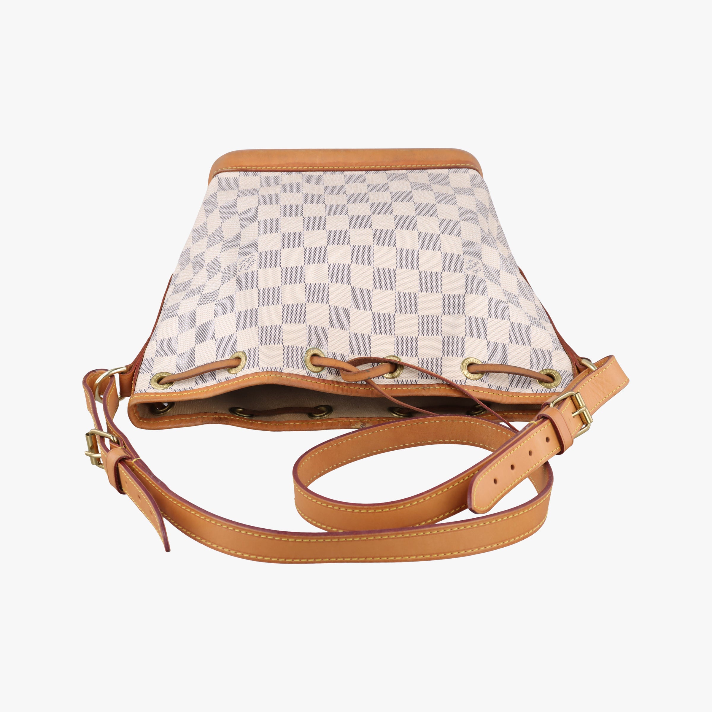Secondhand Louis Vuitton Noe BB AZUR Damier Canvas N41220 shoulderbag | stylenewstar