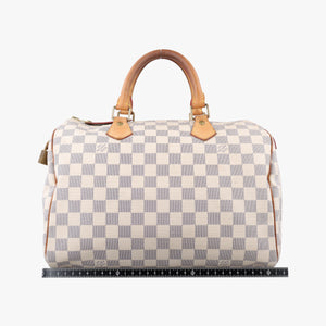 Pre-owned Louis Vuitton Speedy 30 AZUR Damier Canvas N41533 handbag | stylenewstar