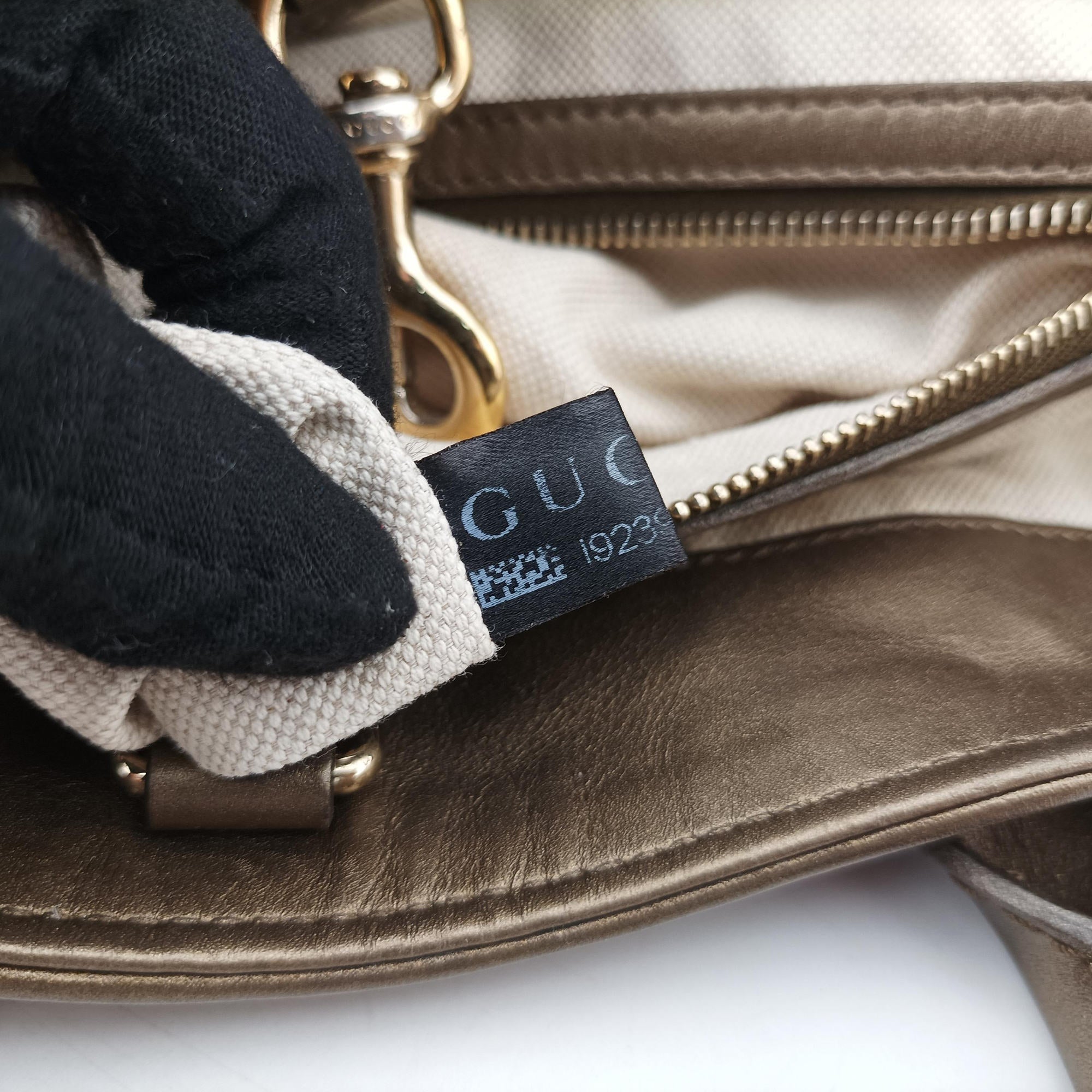 Vintage Gucci Heart Bit charm Golden Canvas×Leather 269956 shoulderbag | stylenewstar