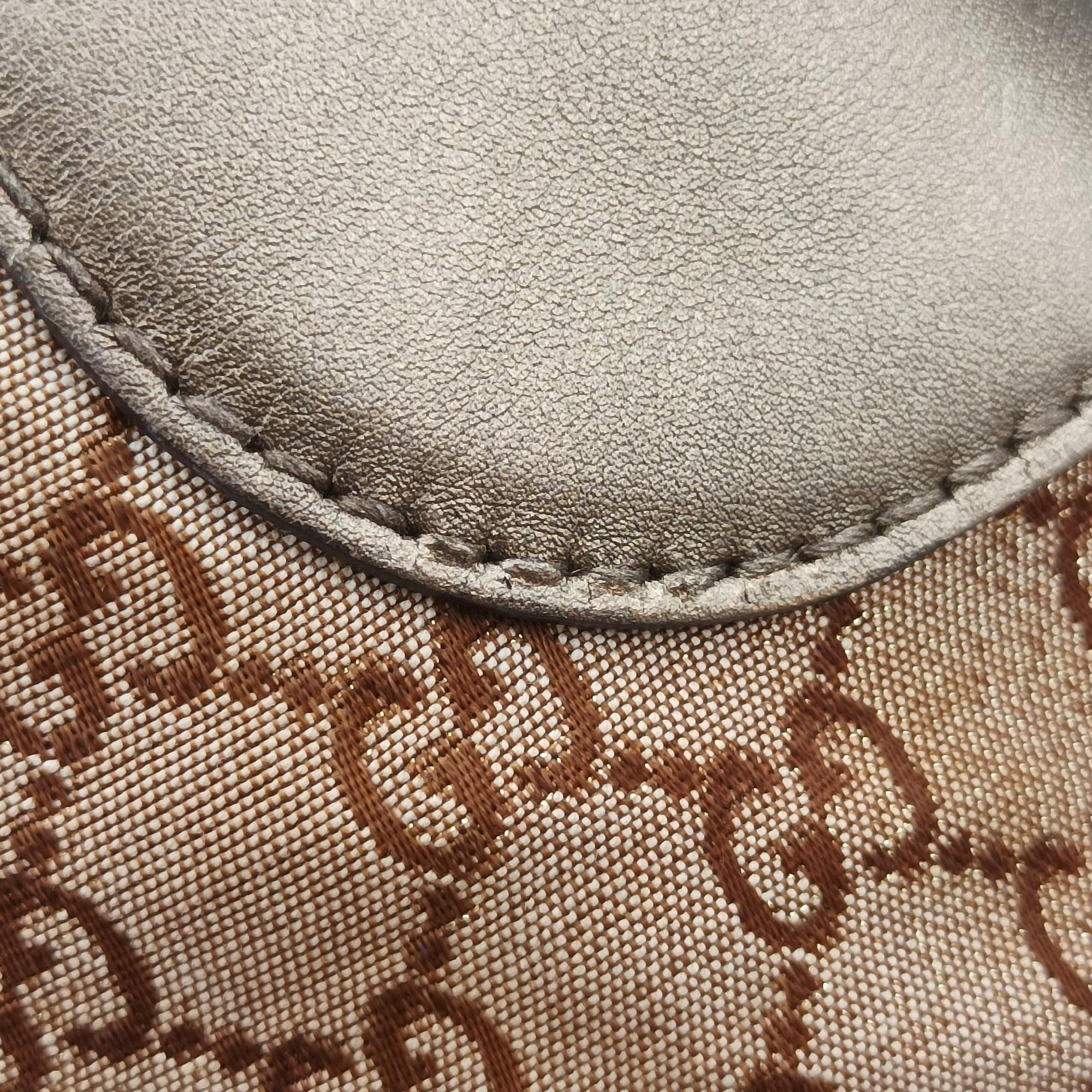 Vintage Gucci Heart Bit charm Golden Canvas×Leather 269956 shoulderbag | stylenewstar