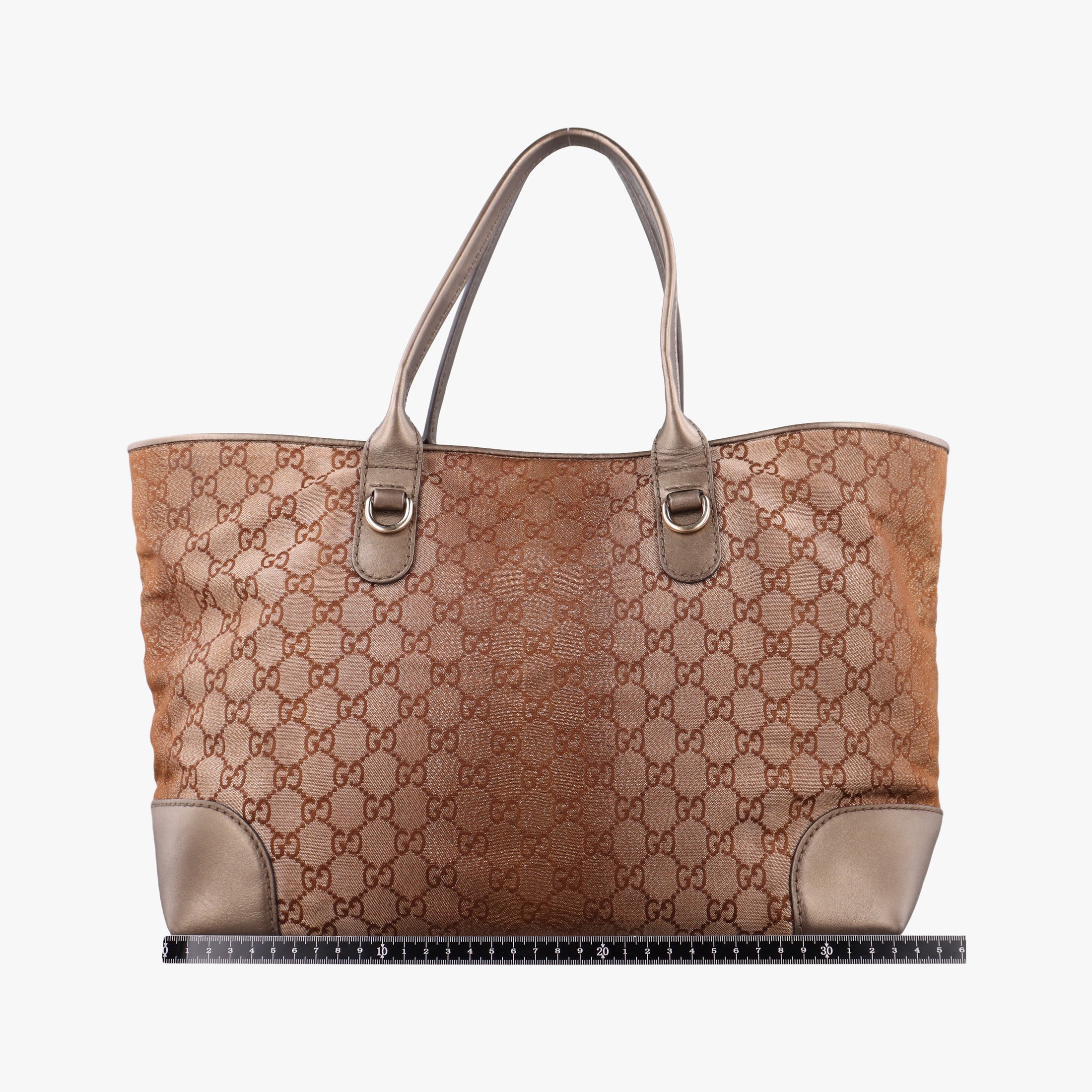 Vintage Gucci Heart Bit charm Golden Canvas×Leather 269956 shoulderbag | stylenewstar
