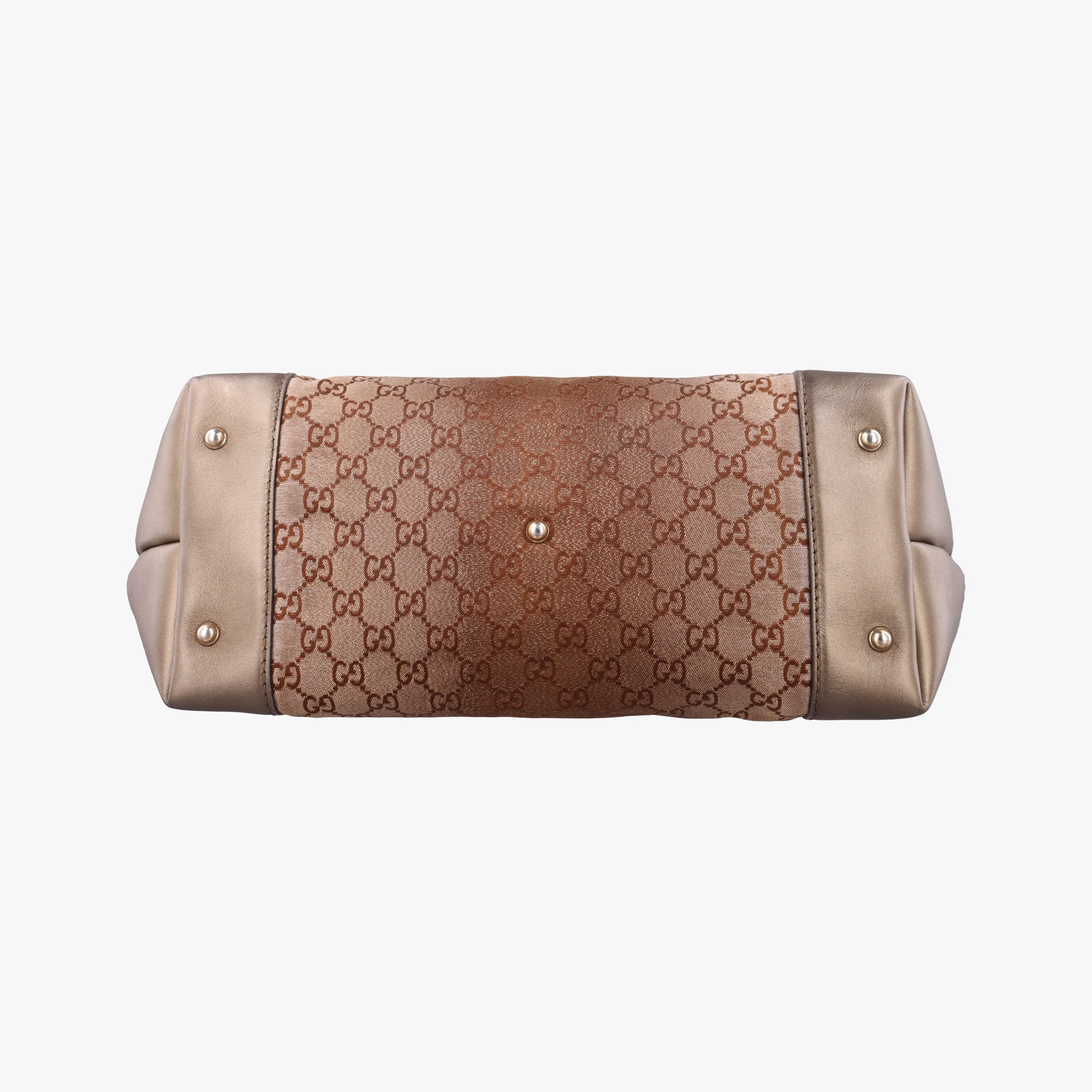 Vintage Gucci Heart Bit charm Golden Canvas×Leather 269956 shoulderbag | stylenewstar