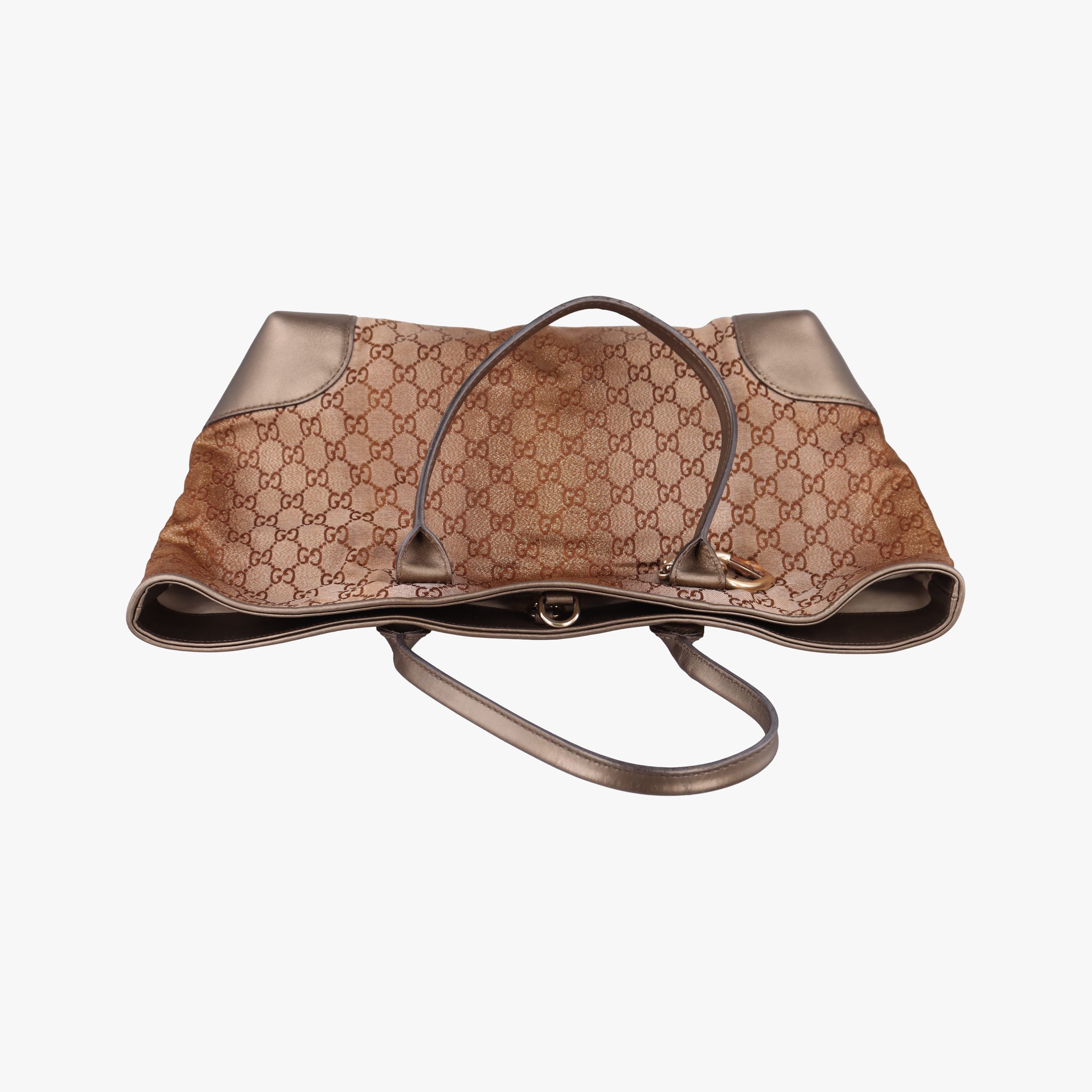 Vintage Gucci Heart Bit charm Golden Canvas×Leather 269956 shoulderbag | stylenewstar