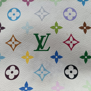 Pre-owned Louis Vuitton SHARLEEN GM white Monogram Multicolor M93214 handbag | stylenewstar
