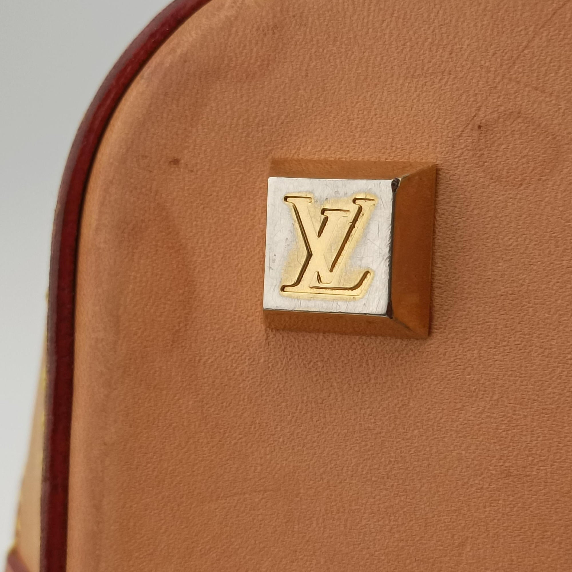 Pre-owned Louis Vuitton SHARLEEN GM white Monogram Multicolor M93214 handbag | stylenewstar