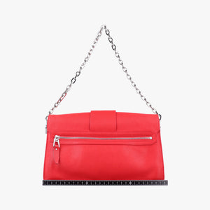 Pre-owned VERSACE Versace Borsa Stardvst Red leather  shoulderbag | stylenewstar