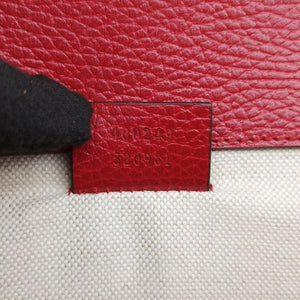 Pre-owned Gucci Dionysus Red Leather 400249 shoulderbag | stylenewstar