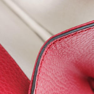 Pre-owned Gucci Dionysus Red Leather 400249 shoulderbag | stylenewstar