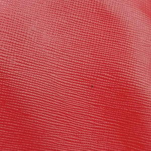 Pre-owned Prada Metal Wallet on Chain Cornflower Clutch Red Saffiano Leather 1MT290 shoulderbag | stylenewstar