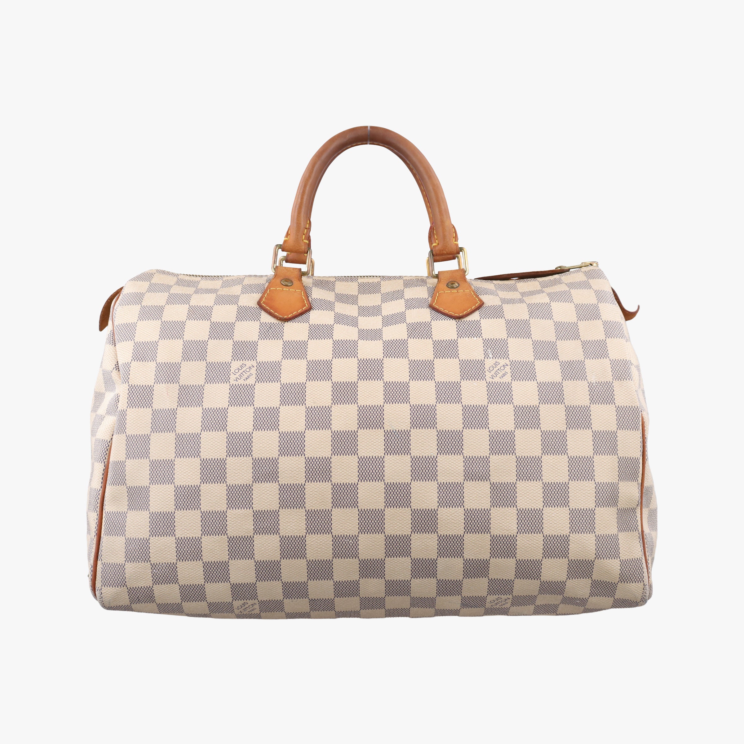 Pre-owned Louis Vuitton Speedy 35 Azur Damier Canvas N41535 handbag | stylenewstar