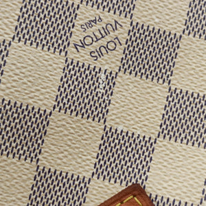 Pre-owned Louis Vuitton Speedy 35 Azur Damier Canvas N41535 handbag | stylenewstar