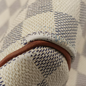 Pre-owned Louis Vuitton Speedy 35 Azur Damier Canvas N41535 handbag | stylenewstar