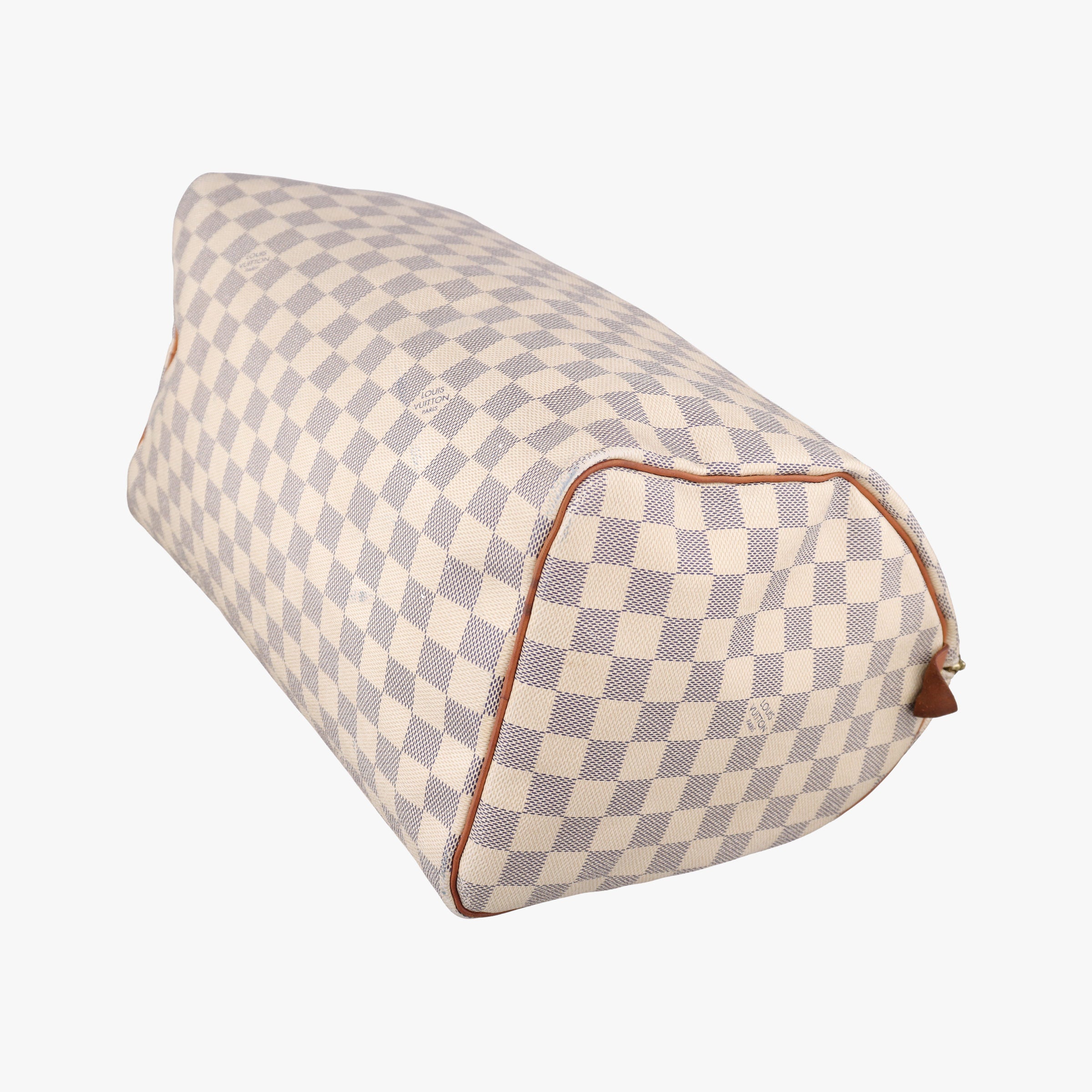 Pre-owned Louis Vuitton Speedy 35 Azur Damier Canvas N41535 handbag | stylenewstar